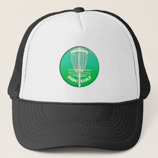 Gorra De Camionero Disk Golf Frisbee Cage (Anverso)