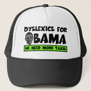 Gorra De Camionero Dislexia anti de Obama
