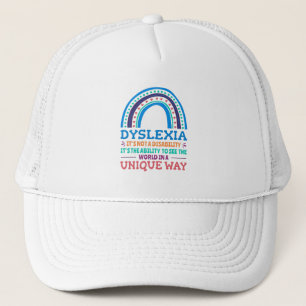 Gorra De Camionero Dislexia Conciencia Disléxica