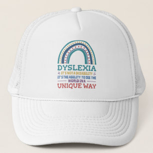 Gorra De Camionero Dislexia Conciencia Disléxica