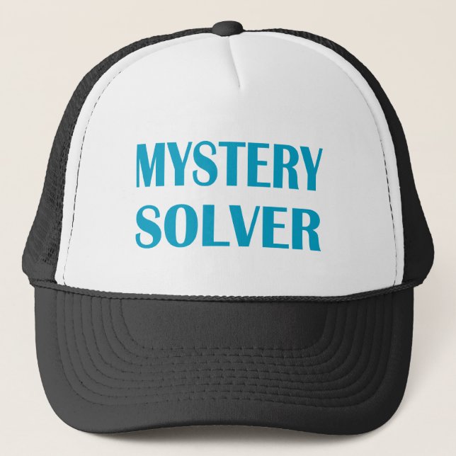 GORRA DE CAMIONERO DISOLVENTE DEL MISTERIO (Anverso)