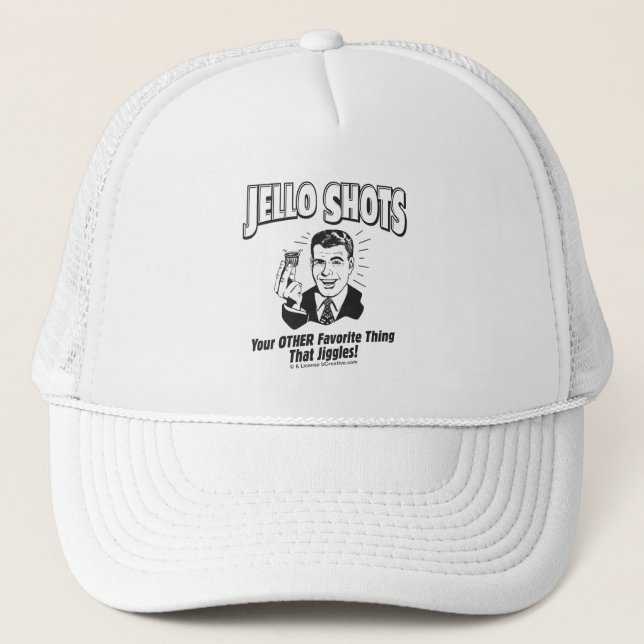 Gorra De Camionero Disparos de Jello: Otra cosa favorita (Anverso)