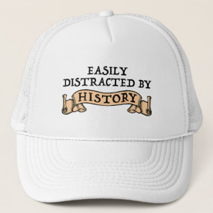 Gorra De Camionero Distraído Fácilmente Por La Historia