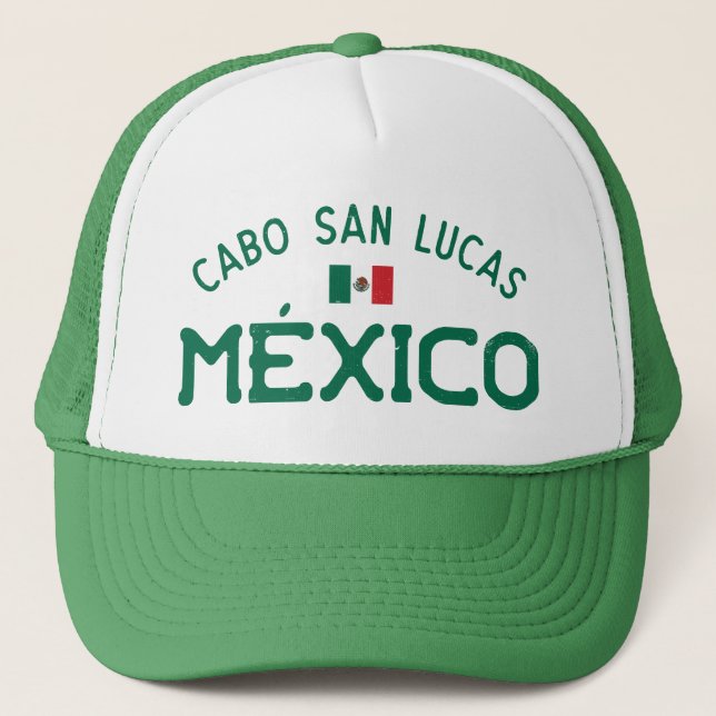 Gorra De Camionero Distressed Cabo San Lucas México (Mexico) (Anverso)
