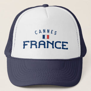 Gorra De Camionero Distressed Cannes France