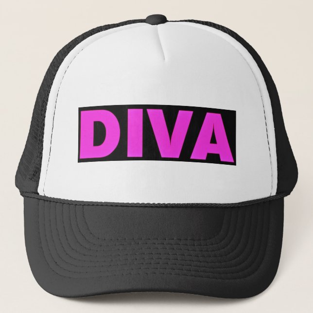 Gorra De Camionero Diva (Anverso)