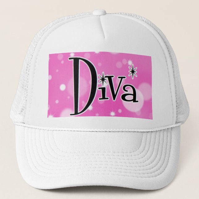 Gorra De Camionero Diva (Anverso)