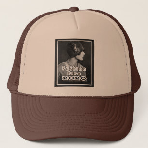 Gorra De Camionero Diva de la moda de los rugientes años 20