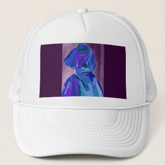 Gorra De Camionero Diva Fashionista En Azul I
