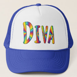 Gorra De Camionero DIVA Gay Pride Fabuloso Orgullo LGBTQ
