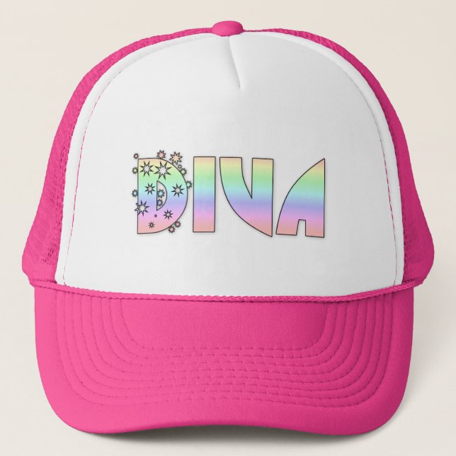 Gorra De Camionero ¡Diva gorra, a la venta! (Anverso)