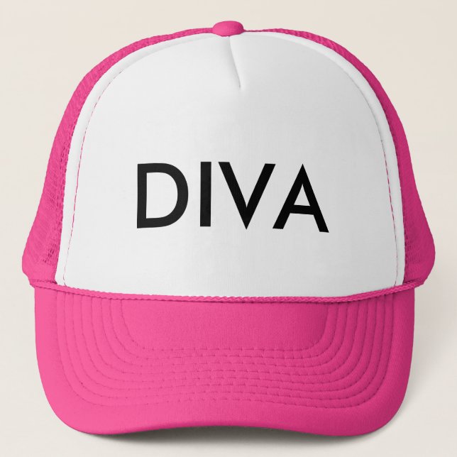 Gorra De Camionero ¡Diva! ¡gorra, para la venta! (Anverso)