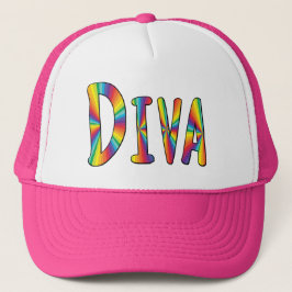 Gorra De Camionero DIVA Orgullo Gay Fabuloso Moda Orgullo LGBT LGBTQ