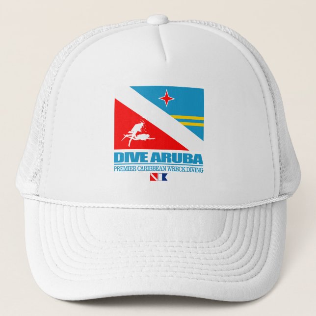 Gorra De Camionero Dive Aruba (Anverso)