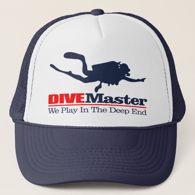 Gorra De Camionero DIVEMaster (Anverso)