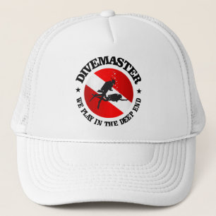 Gorra De Camionero Divemaster (extremo profundo)