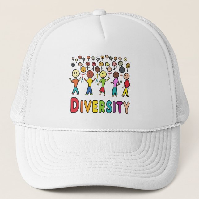 Gorra De Camionero Diversidad (Anverso)