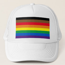 Gorra De Camionero Diversidad del orgullo arco iris inclusivo Lgbtq +
