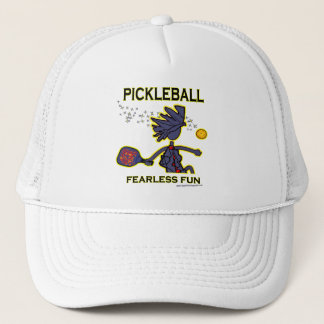 Gorra De Camionero Diversión audaz de Pickleball