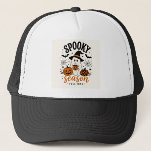 Gorra De Camionero Diversión de temporada espeluznante a tiempo compl