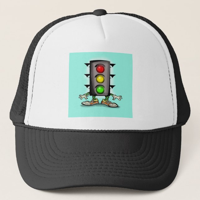 Gorra De Camionero Diversión del tráfico (Anverso)