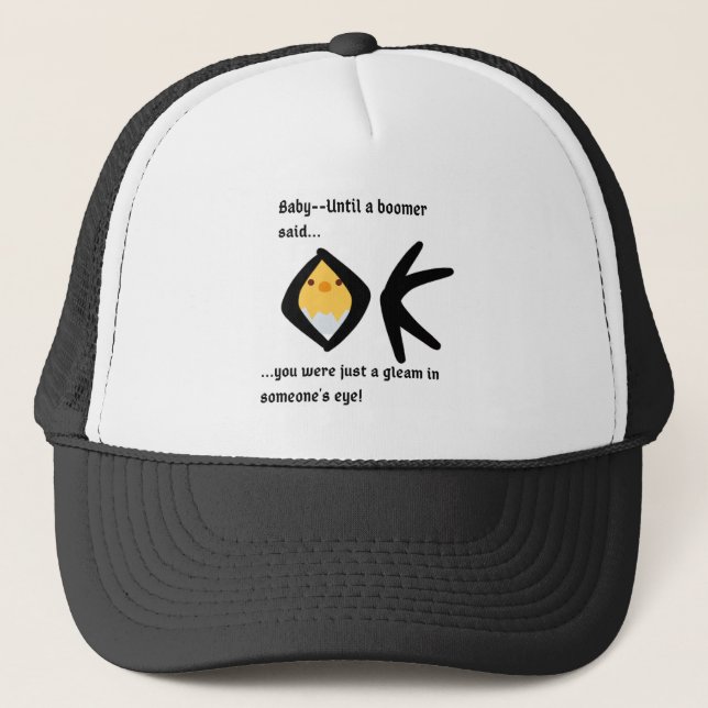 Gorra De Camionero Diversión entre Generaciones - (Anverso)