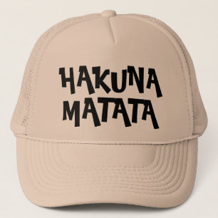 Gorra De Camionero Diversión Hakuna Matata