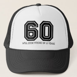 Gorra De Camionero Divertida fiesta de cumpleaños número 60