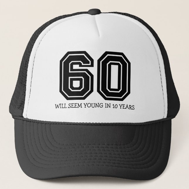 Gorra De Camionero Divertida fiesta de cumpleaños número 60 (Anverso)