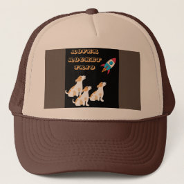 Gorra De Camionero divertida misión espacial Doggy