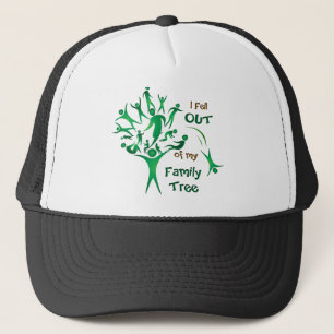 Gorra De Camionero Divertido árbol familiar
