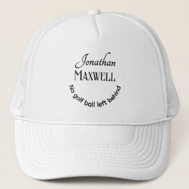 Gorra De Camionero Divertido Chiste de Golf Nombres Personalizados Au