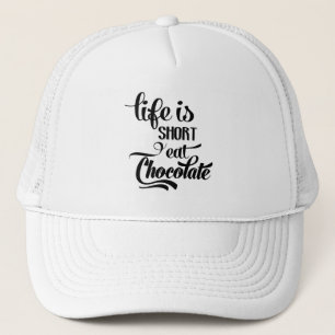 Gorra De Camionero Divertido chocolate chocolate con barra de dulces
