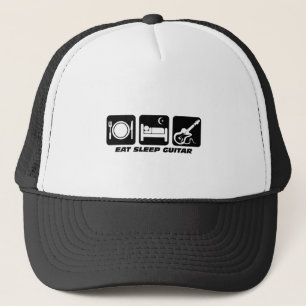 Gorra De Camionero Divertido coma la guitarra del sueño