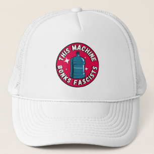 Gorra De Camionero Divertido corte Esta máquina fascista a los fascis