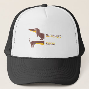 Gorra De Camionero Divertido dachshund lindo para padres de perros la