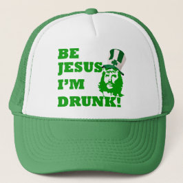Gorra De Camionero Divertido Día de Jesús San Patricio