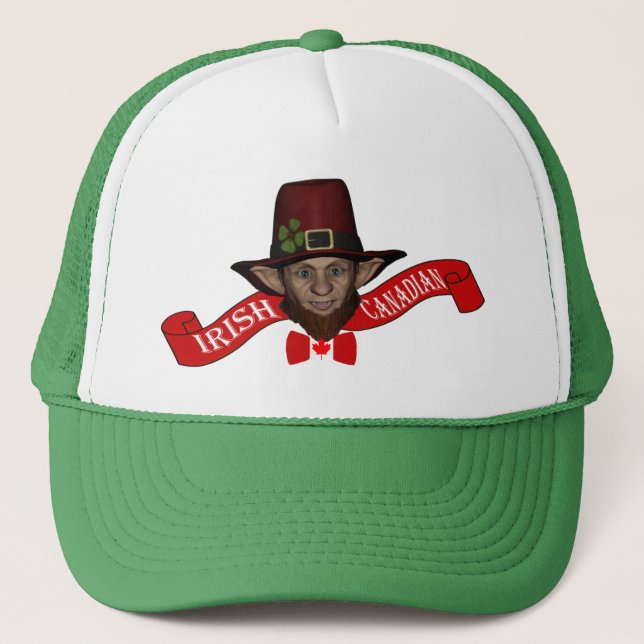 Gorra De Camionero Divertido Día Irlandés de San Patricio (Anverso)