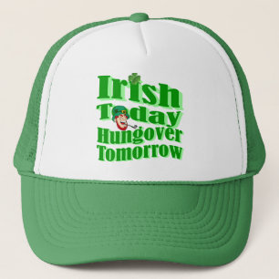 Gorra De Camionero Divertido Día Irlandés de San Patricio