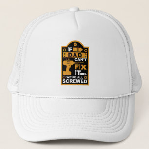 Gorra De Camionero Divertido divertido reparar la reparación de TI