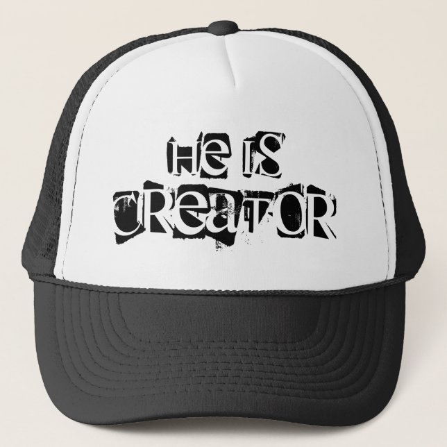 Gorra De Camionero divertido, es creador | (Anverso)