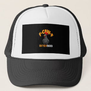 Gorra De Camionero Divertido F-Caw-F No es un pollo F-Caw-F Gallo