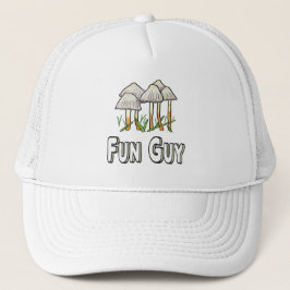 Gorra De Camionero Divertido Guy Funny Mushroom Pun