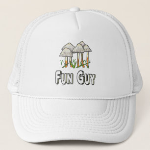 Gorra De Camionero Divertido Guy Funny Mushroom Pun