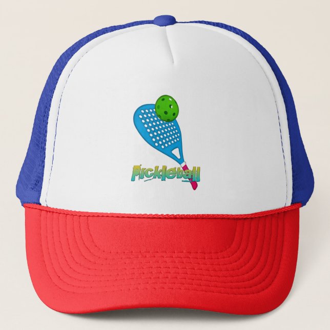 Gorra De Camionero Divertido juego de bolas de bolas (Anverso)