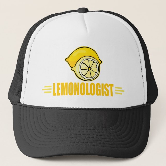 Gorra De Camionero Divertido Lover Lemon (Anverso)