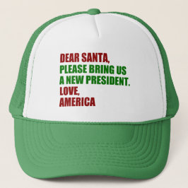 Gorra De Camionero Divertido nuevo presidente político para Navidades