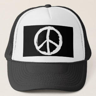 Gorra De Camionero divertido parentesco PAZ SYMBOL
