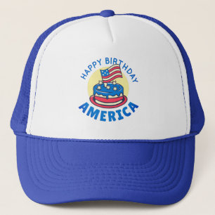 Gorra De Camionero Divertido Patriótico Saludo a EE.UU. País