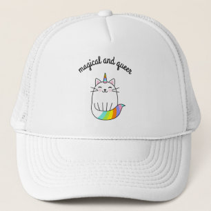Gorra De Camionero divertido regalo de orgullo gay unicornio queer ar